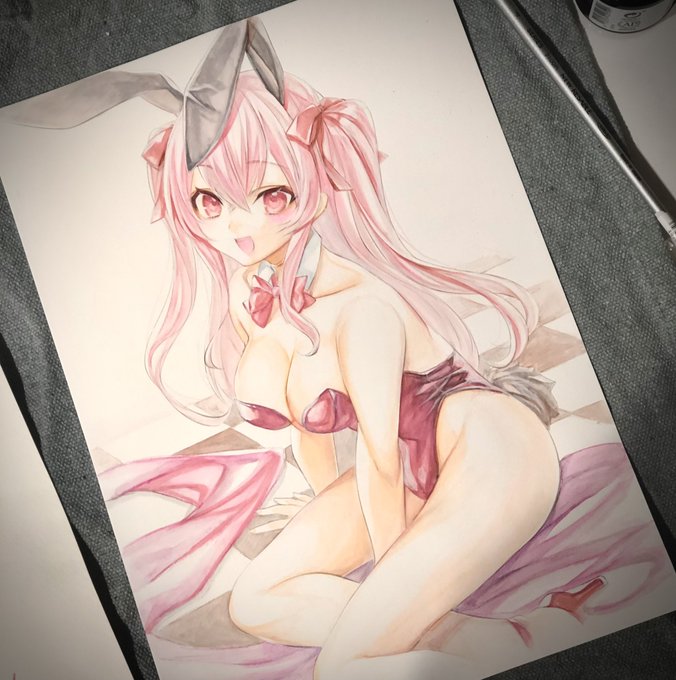 2枚目できました。
紙と特定のインクの相性に悩まされた〜。 