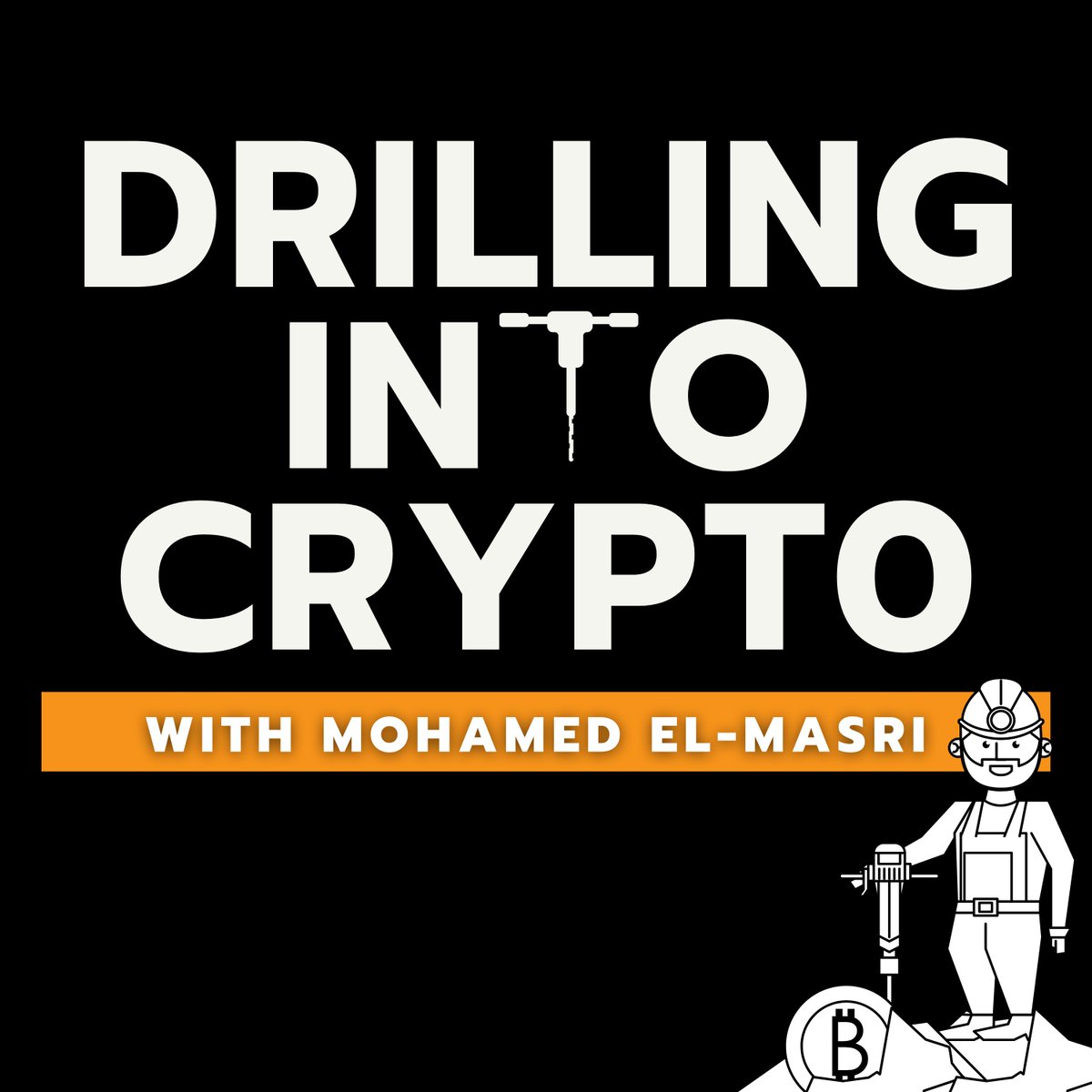 DrillingCrypto's tweet photo. Host, @MoElMasrii talks to the leaders driving the financial revolution and sheds a spotlight on digital-assets, with a focus on bitcoin, digital energy markets and global monetary policy. 

LISTEN: https://t.co/SbvwaL5jKh https://t.co/EJiiXzfUQA