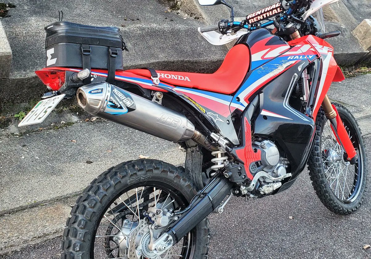 美品』CRF250L CRF250ラリー MD47 ノリフミ チタンフルエキ WHOOPS