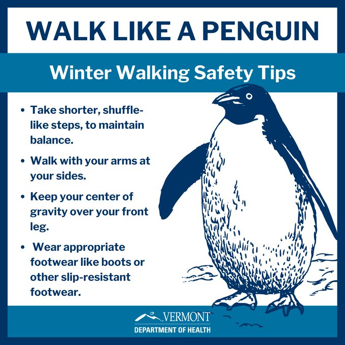 CanAmPolitics1's tweet photo. 🐧With winter coming round - or already arrived in some parts - this is a good reminder. 
Especially for seniors.  Pass it on.🐧 https://t.co/kn7bjsdkln