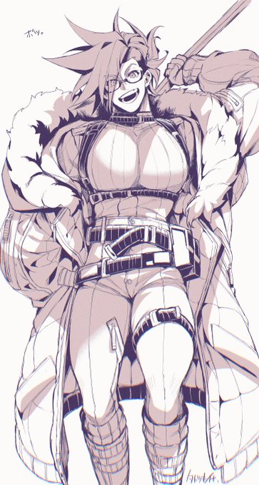 配信で描いてたけど構図気に入らなくて没にしてしまったガロぴ供養🚒 