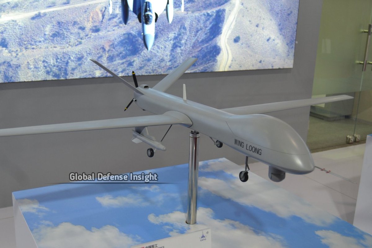 Defense_Talks's tweet image. Wing Loong UCAV displayed at #IDEAS2022🇨🇳🇵🇰