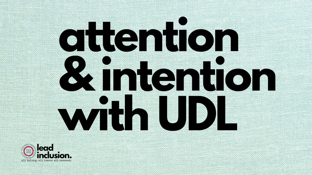 leeannjung's tweet photo. To be able to say we have implemented MTSS or RTI, we have to give attention and intention to universal design for learning. #LeadInclusion #EdChat #UDL #Inclusion https://t.co/Jw9cnvoBVQ