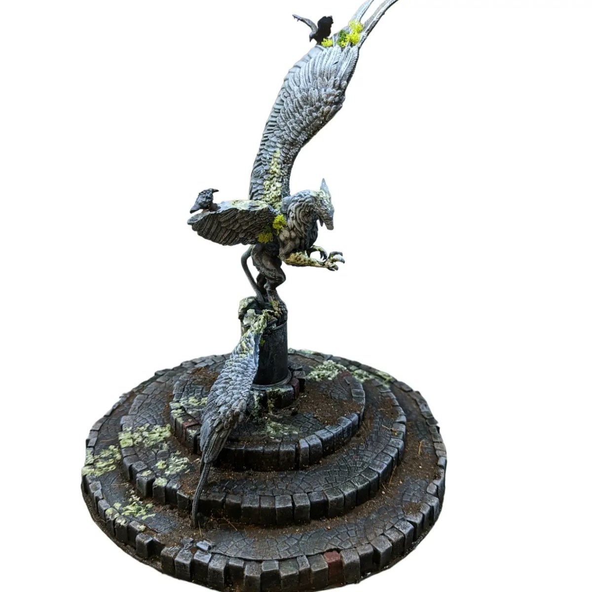 Hab aus einem nicht soo gelungenem 3D drück ein Geländestück gezaubert.
Ich nenne es Morrs Klo. Wegen dem Rabendreck...
#Warhammer #fantasy #DnD #miniaturepainting