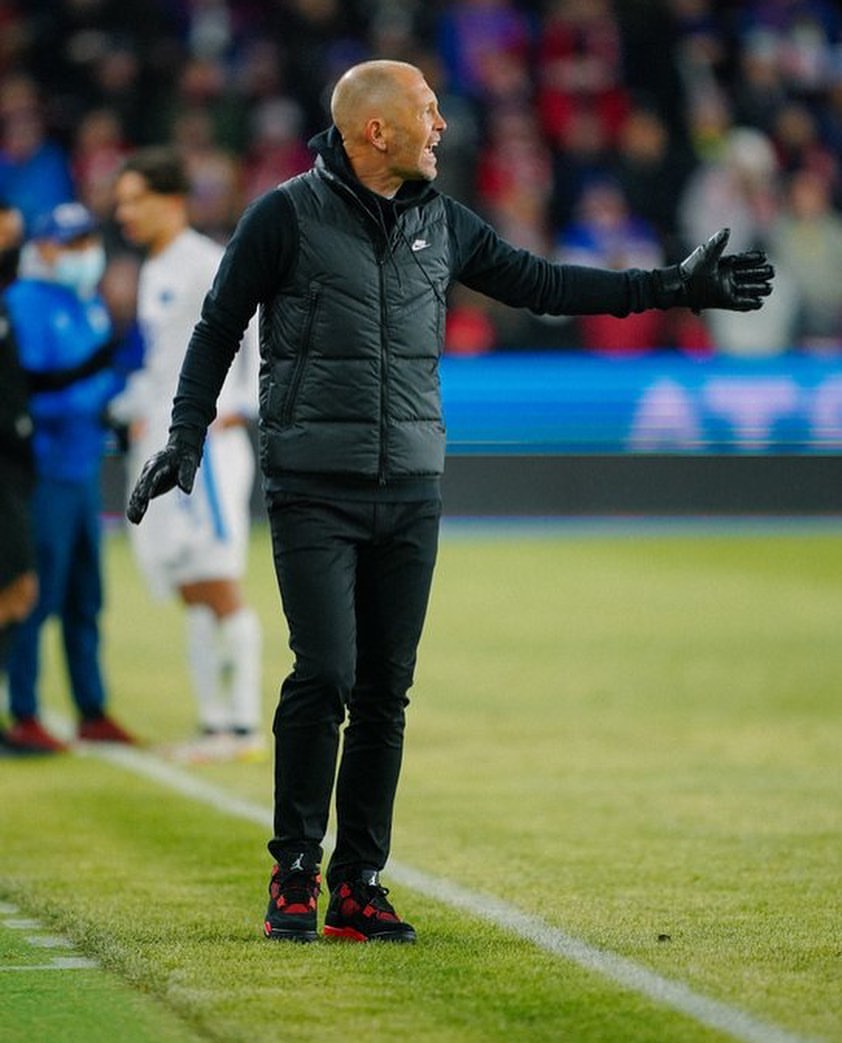 JustFreshKicks's tweet photo. USMNT head coach Gregg Berhalter's shoe game 👏⚽️ https://t.co/9lIvrBXTLs