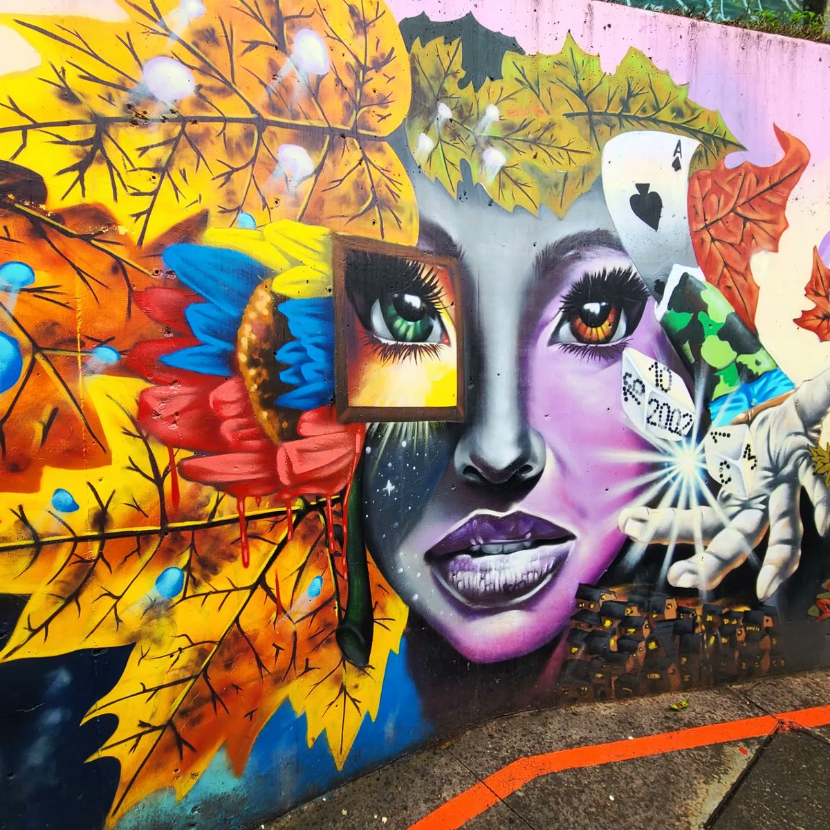 SceniC_MCMLXXX's tweet photo. Once the most violent suburb on Earth, #Communa13 has transformed itself. Art, music, and the aroma of street food have replaced the brutality and fear that once filled the streets.

Cancel your bias and come check out this amazing place.

#Colombia #StreetArt #WorkRemote #Travel https://t.co/zE1WCBd0kj