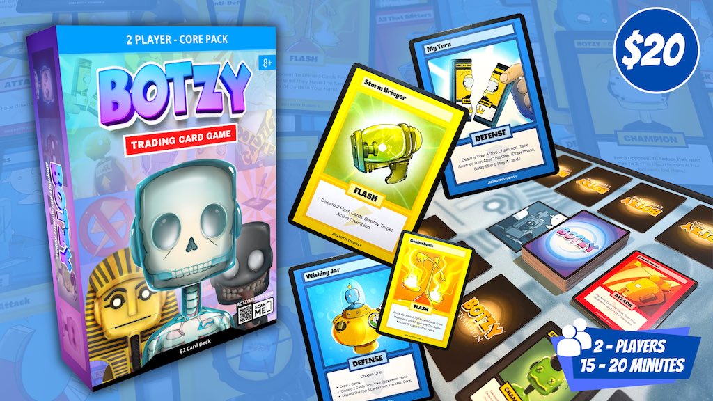 BotzyNfts's tweet photo. Let's make that 25% of the Botzy project has been funded in 3 days! 

Go pick up a copy for you and a friend, EXCLUSIVE cards are available! 

https://t.co/6YPIdqFu7Y

#cardgame #gencon #cardgames #tabeltopgames #NFTCommunity #nft #nfts #Launchpad #botzy https://t.co/wgJUcEQH2e