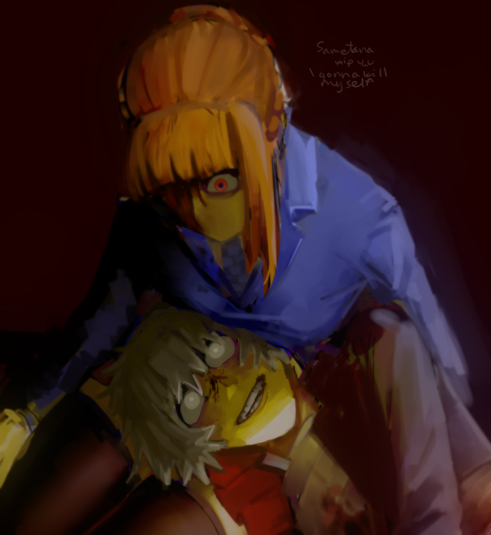1Metana's tweet photo. wip for yttd https://t.co/Q6HyfAYJsI