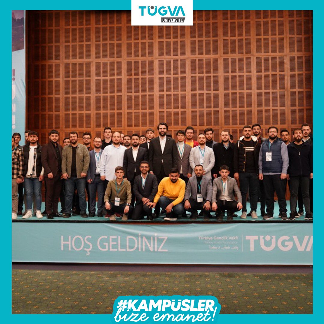 tugvauniversite's tweet photo. İl Yürütme Kurulu Kampımız ve Üniversite Koordinatörler Toplantımızı yoğun ve coşkulu bir katılımla Kızılcahamam’da gerçekleştirdik. 
Ne demiştik?
#KampüslerBizeEmanet 😎⚡️ https://t.co/nHnSLauuD2