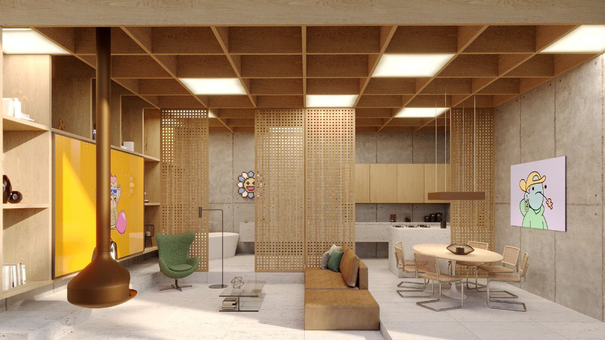 MylandMetaverse's tweet photo. The apartments in Tower A will initially receive a standard layout combining concrete + wood, done by FGMF. Holders of units in Tower A will also receive an additional EXCLUSIVE layout, done by an invited architecture firm.

WL spots for mint on Dec 8th: 
https://t.co/afgzvixtCR https://t.co/bhNQxNeLor