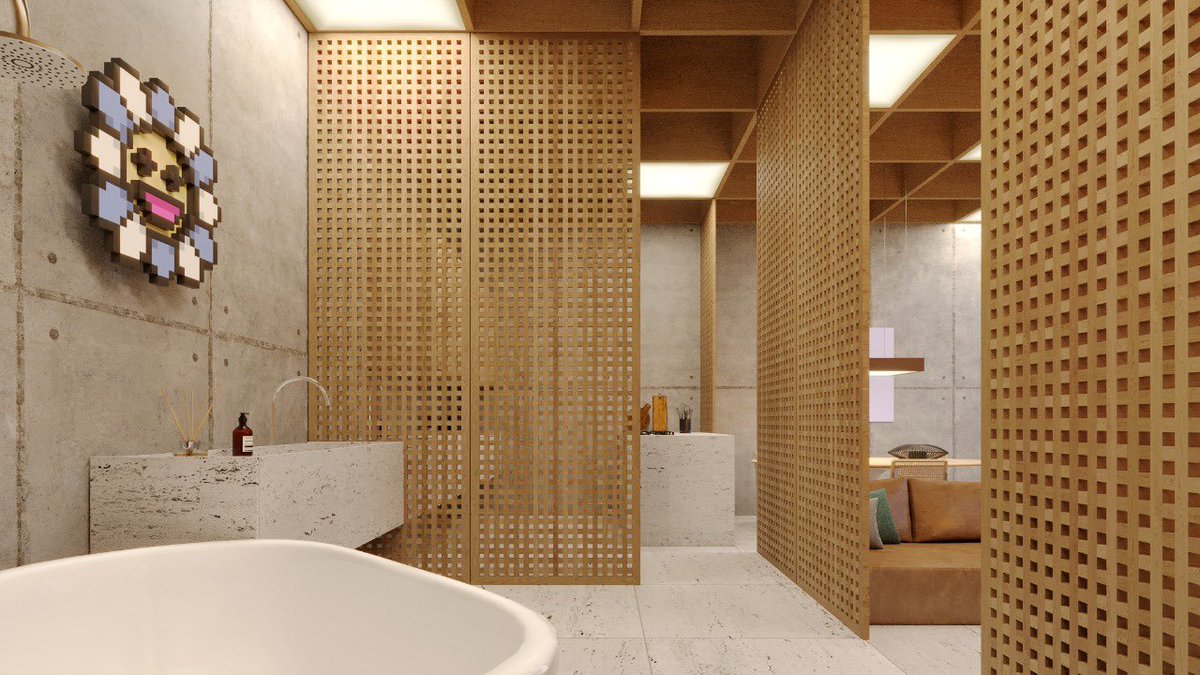 MylandMetaverse's tweet photo. The apartments in Tower A will initially receive a standard layout combining concrete + wood, done by FGMF. Holders of units in Tower A will also receive an additional EXCLUSIVE layout, done by an invited architecture firm.

WL spots for mint on Dec 8th: 
https://t.co/afgzvixtCR https://t.co/bhNQxNeLor