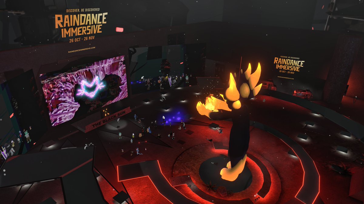 AlleyUncanny's tweet photo. Thanks for coming to The Black Sun for the #raindanceimmersive after party. Special thanks to the amazing performers that made the night! @R00Tvr @xractor @L_ancia   @xCirrex @Dollarandpound @BlanfordLagna @Spymen5  and Big thanks to @MariaRaindance and @Joeahunting https://t.co/QwfP1Vpv2l
