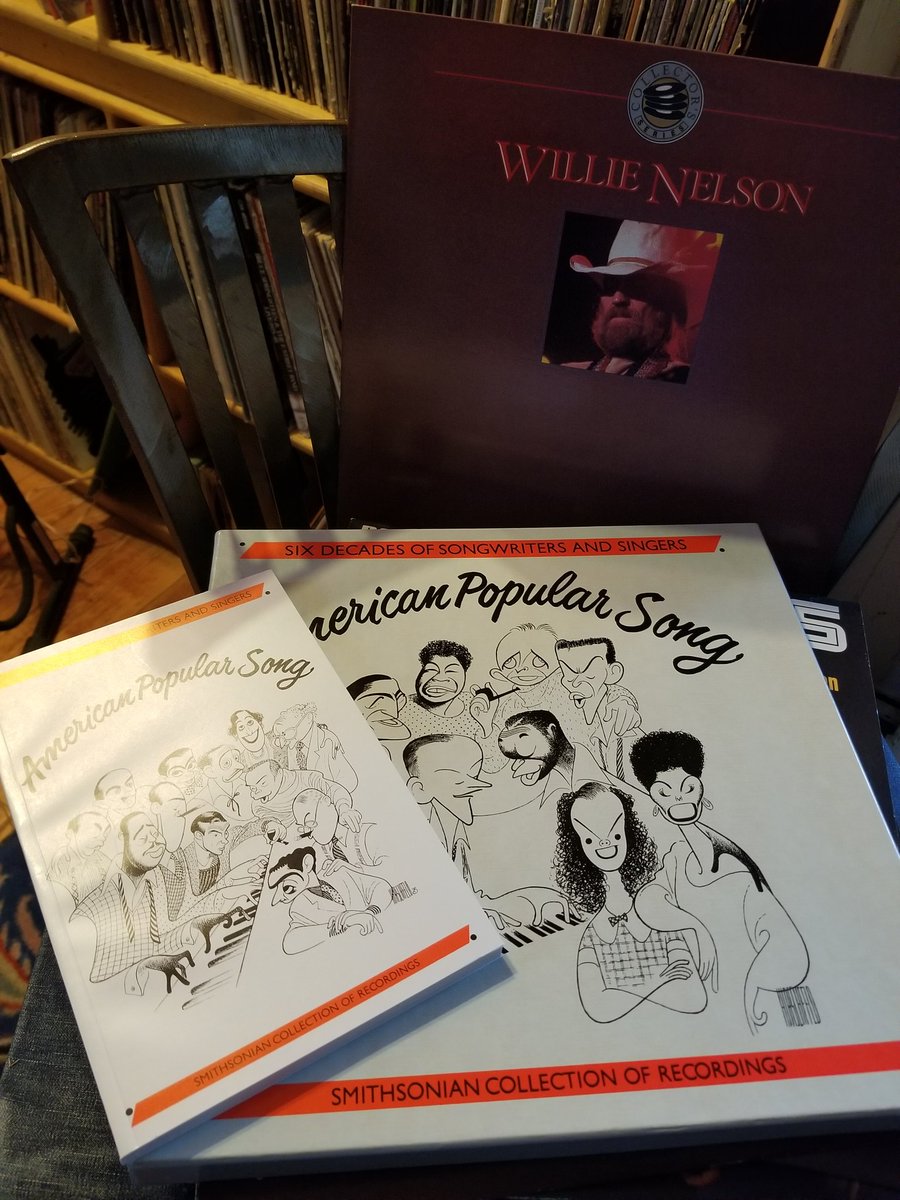 aztammyp's tweet photo. Sunday #RecordParty kicks off w @smithsonian collection of American popular song.
Found unopened, still in the shrink wrap, at Salvo yesterday. The book is an amazing addition to a great box set. https://t.co/YsKTfjlCNg