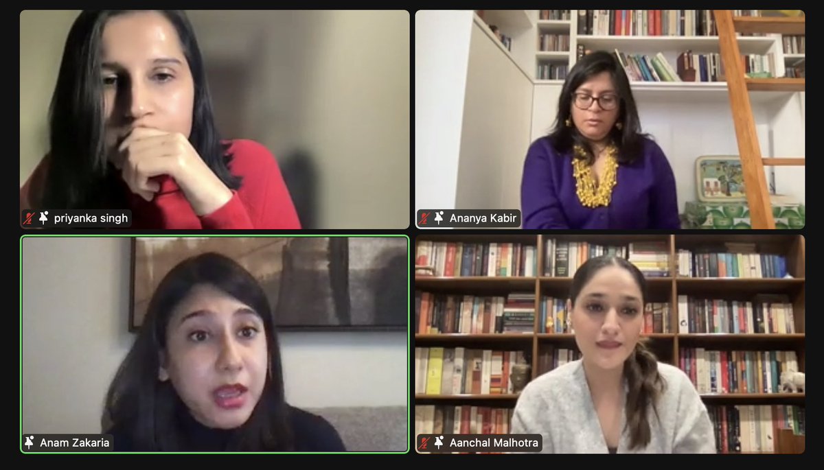 beenasarwar's tweet photo. Sapan event Beyond Partitions: Shared Histories, Ways Forward - Stellar panel on #Partitions #sharedhistories #waysforward with @ananya_jahanara @AanchalMalhotra @AnamZakaria1 @southasiapeace https://t.co/p8o62smXp1 - Now Live https://t.co/rm5ZBZI1tk