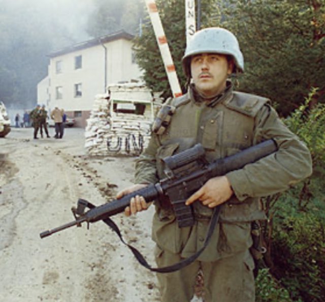 Canada vs Croatia today… almost 30 years after our troops battled for the Medak pocket in the former Yugoslavia. Canadian keeper is Serbian and had to flee his homeland. Soccer isn’t war, but it’s close.