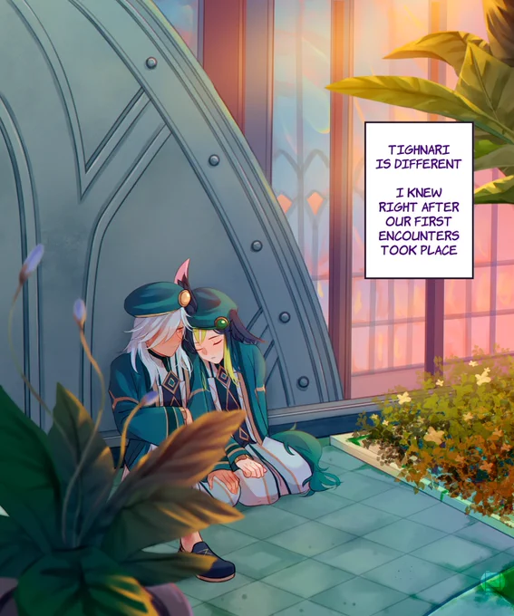[day 3 + 6] akademiya + longing 📚🌿

#GenshinImpact #原神 #cynonari #tighnari #cyno #CynonariSFWWeek 