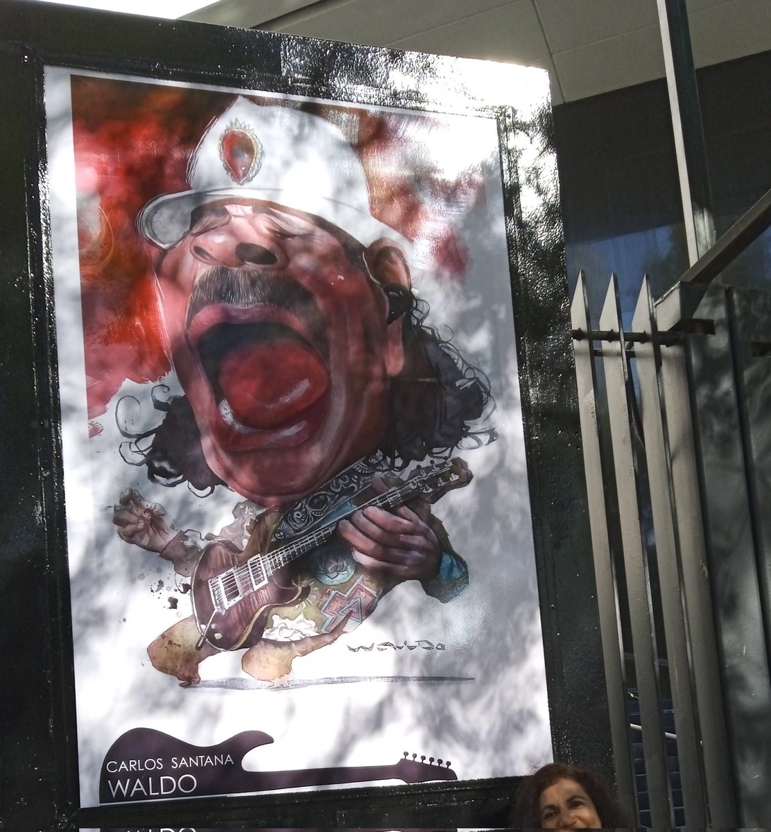 Genial exposición en las rejas del Senado, con todo y sombra de árboles. <a href="/WaldoMatus/">Waldo Matus 🎨🖌</a>