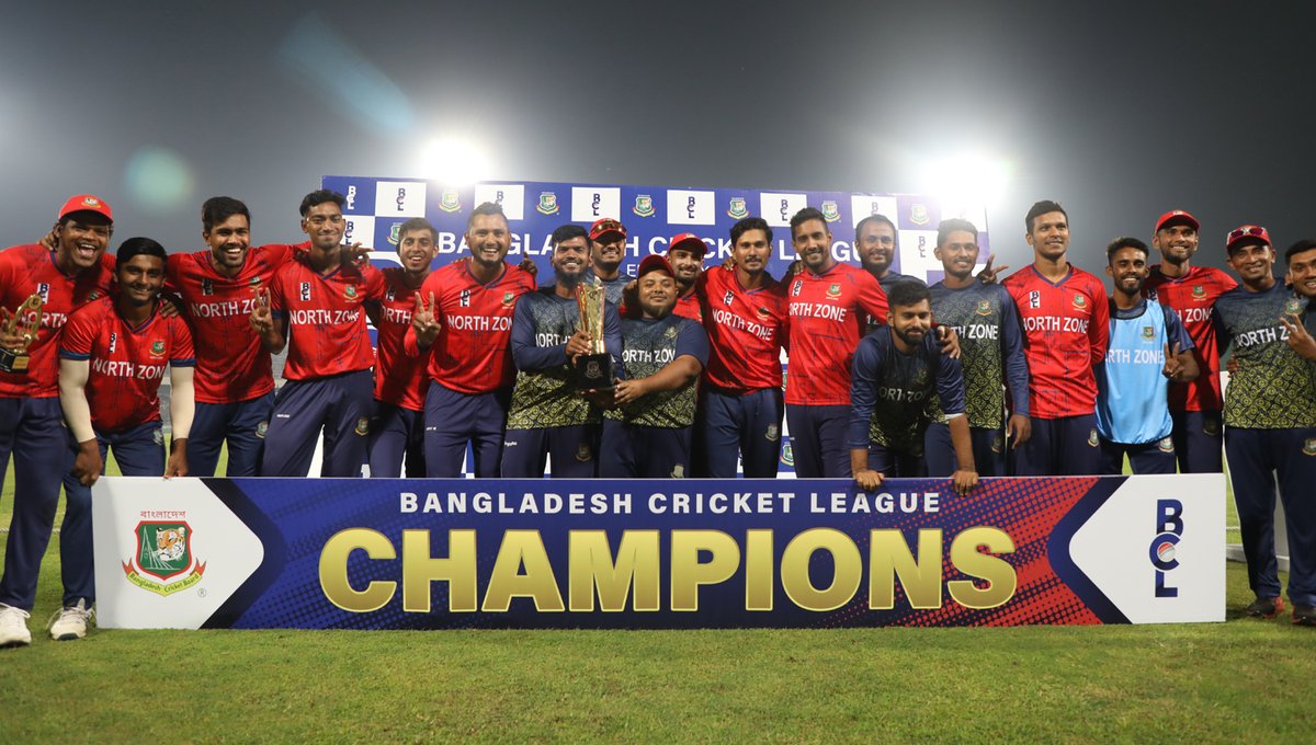 BDCricTime's tweet photo. 🏆 Champions 🏆
#BCLFinal #BCBNorthZone https://t.co/TnHa7SSZF3