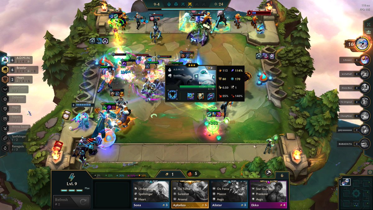 Backerization's tweet photo. Played some hyperroll #TFT  and got an 11k HP Blitcrank and over 7k HP LeBlanc... ADMIN might be overturned in that mode.
#gaming #RiotGames https://t.co/za9VnSBODj