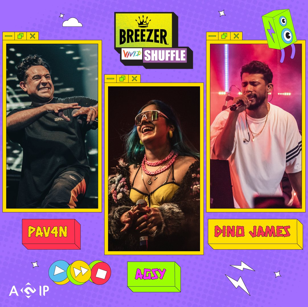 bvshuffle's tweet photo. What's your perfect dinner party? Pick your trio &amp; comment below 🍽

#BREEZERVividShuffle #BeatsOfTheStreets https://t.co/tq8MydTd1c