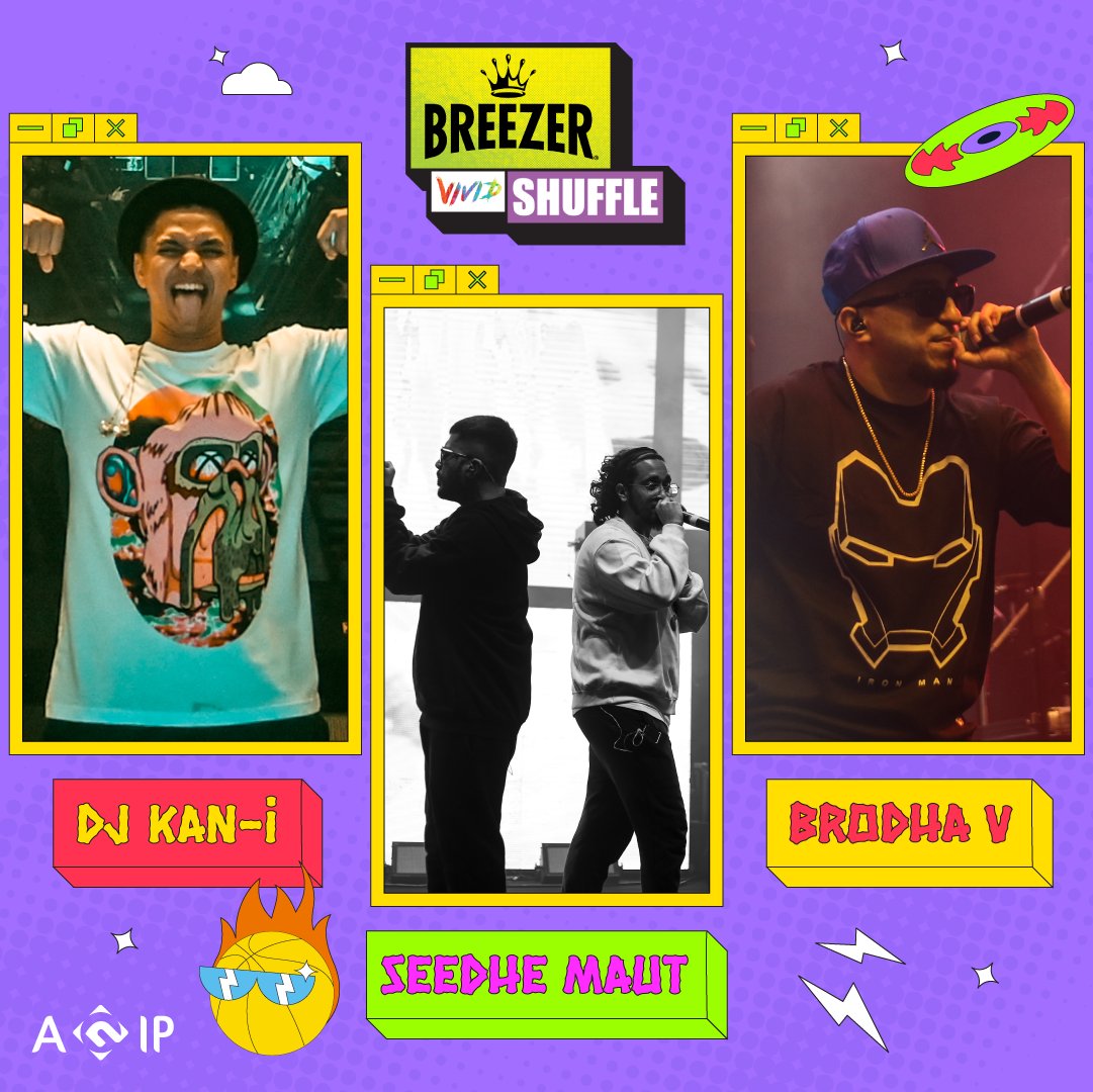 bvshuffle's tweet photo. What's your perfect dinner party? Pick your trio &amp; comment below 🍽

#BREEZERVividShuffle #BeatsOfTheStreets https://t.co/tq8MydTd1c