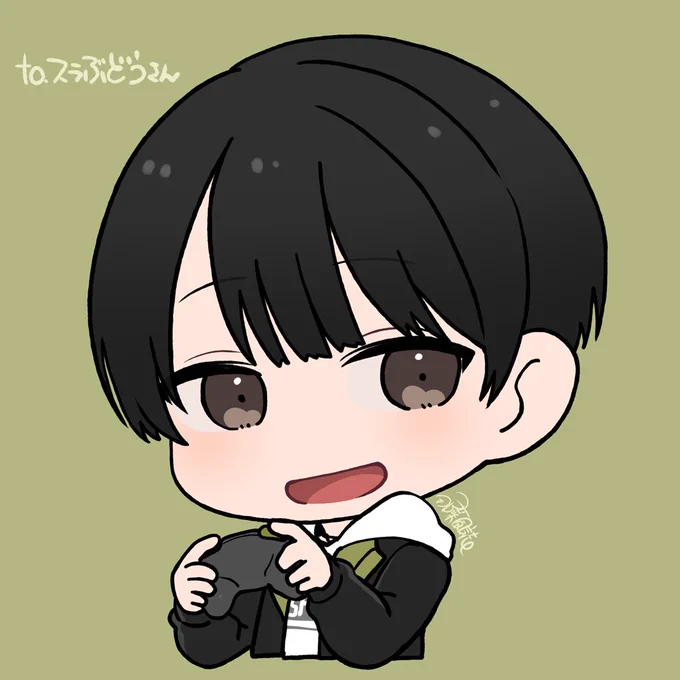スラぶどうさん!( )いいねありがとうございました!#ぶ絵っ 