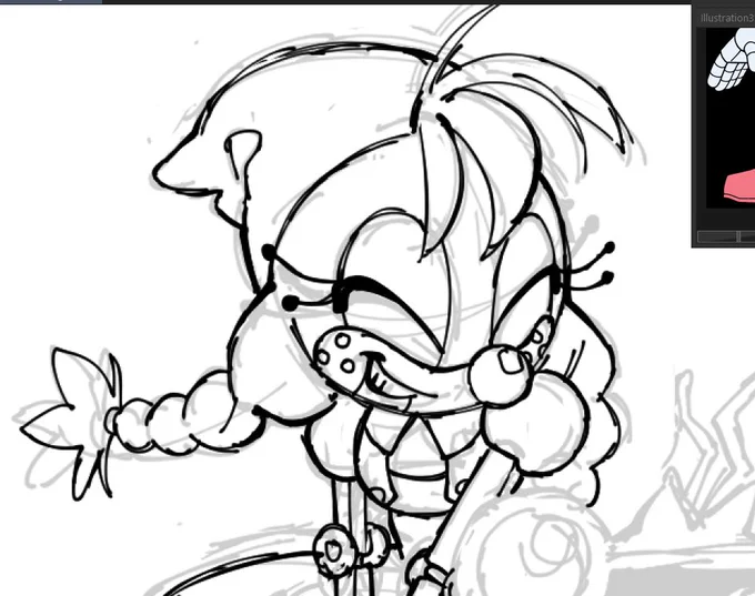 definitely a contender for one of the best belles ive ever drawn 