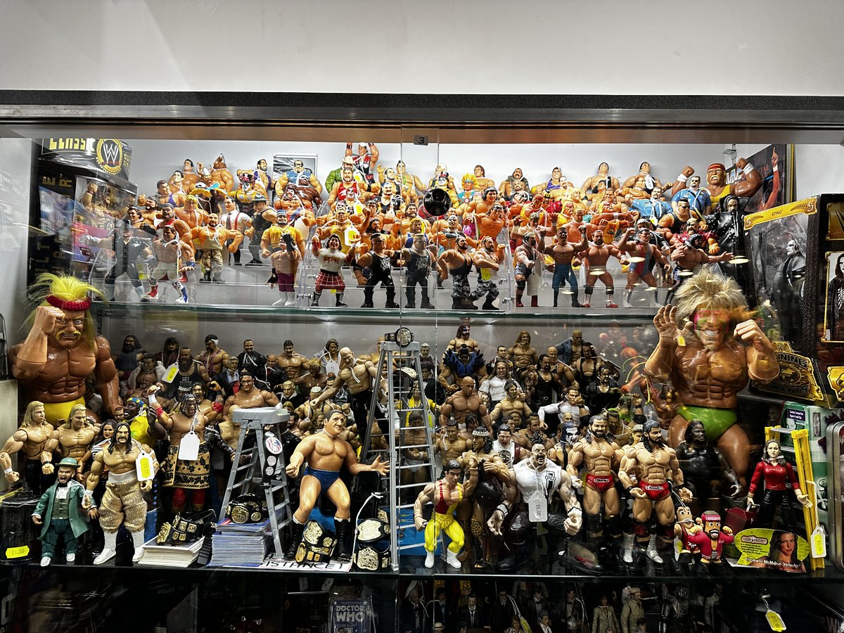 WrestlingFK's tweet photo. Oh Boy π Stumbled across a vintage toy shop this weekend....!
#Mattel #Hasbro #WWF #WWE #WWFfigures #WWEfigures #Wrestlingfigures #80swrestling #90swrestling https://t.co/0A1CZJ2ZOt
