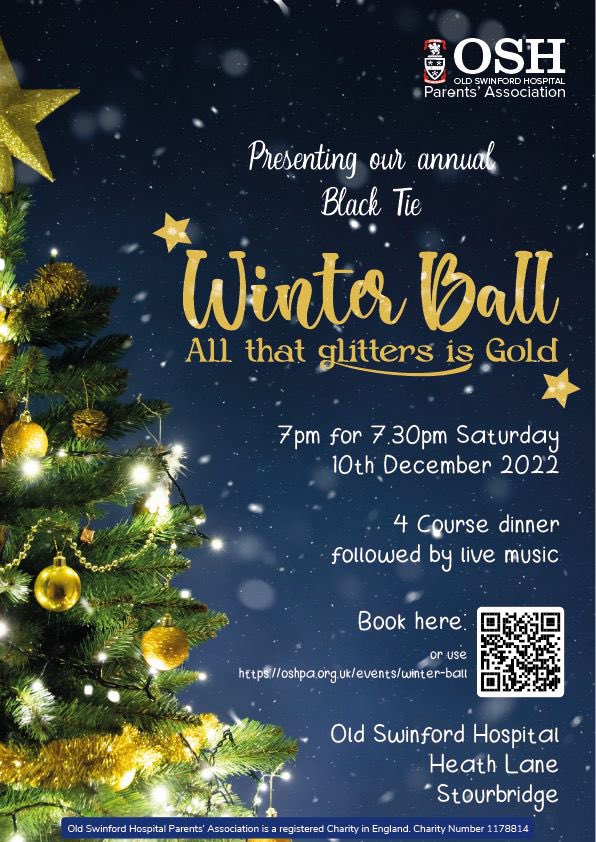 24hrs to get your tickets for the Winter Ball.