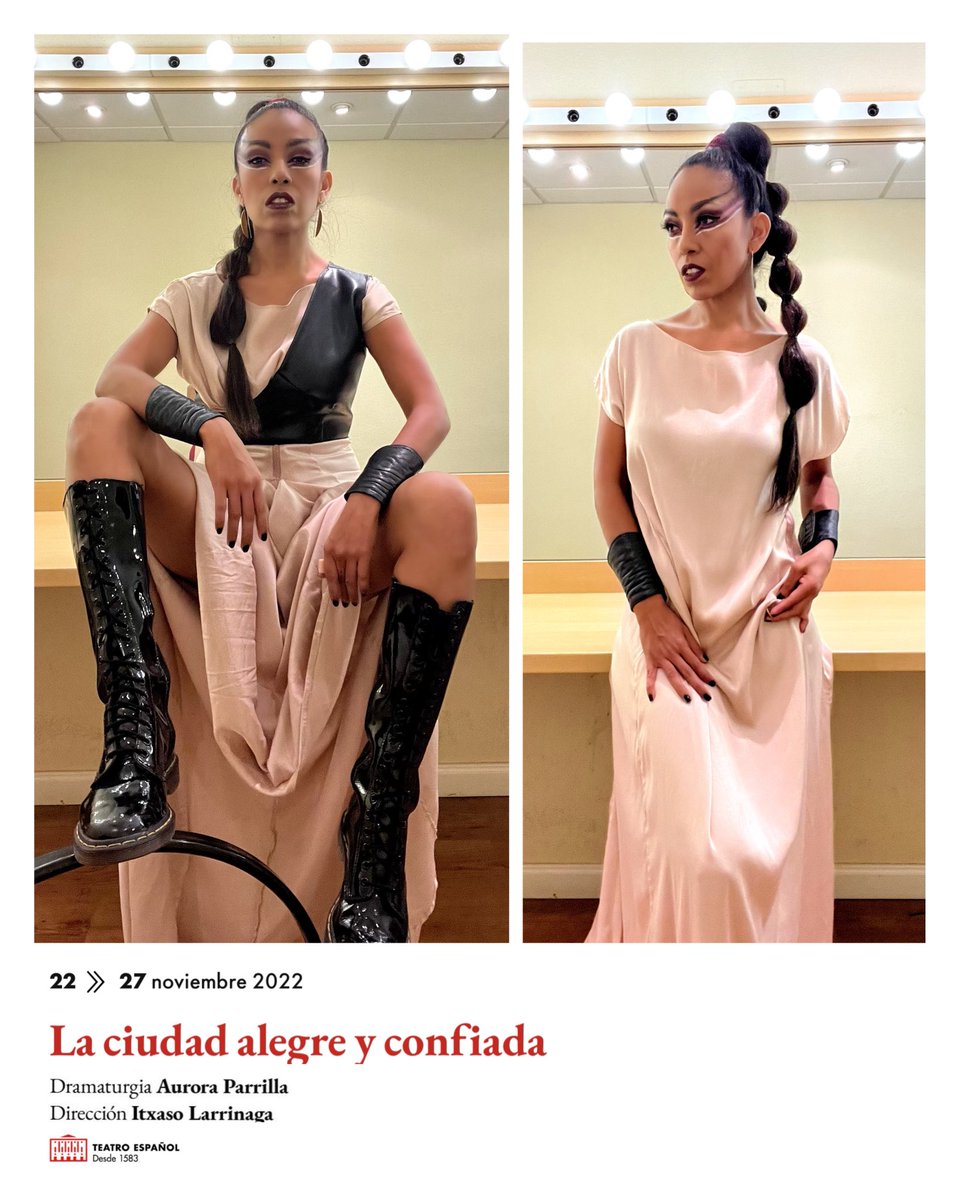 KarinaMoscol's tweet photo. POLICHINELA
Uno de mis personajes de la obra #LaCiudadAlegreYconfiada ,dirección de #itxasolarrinaga
maravilla de vestuario y caracterización creadas por #taniatajadura y #lauracosar .
Hoy lista para la guerra,última función en el @TeatroEspanol ❤️🔥 https://t.co/X57Ju0QZvC