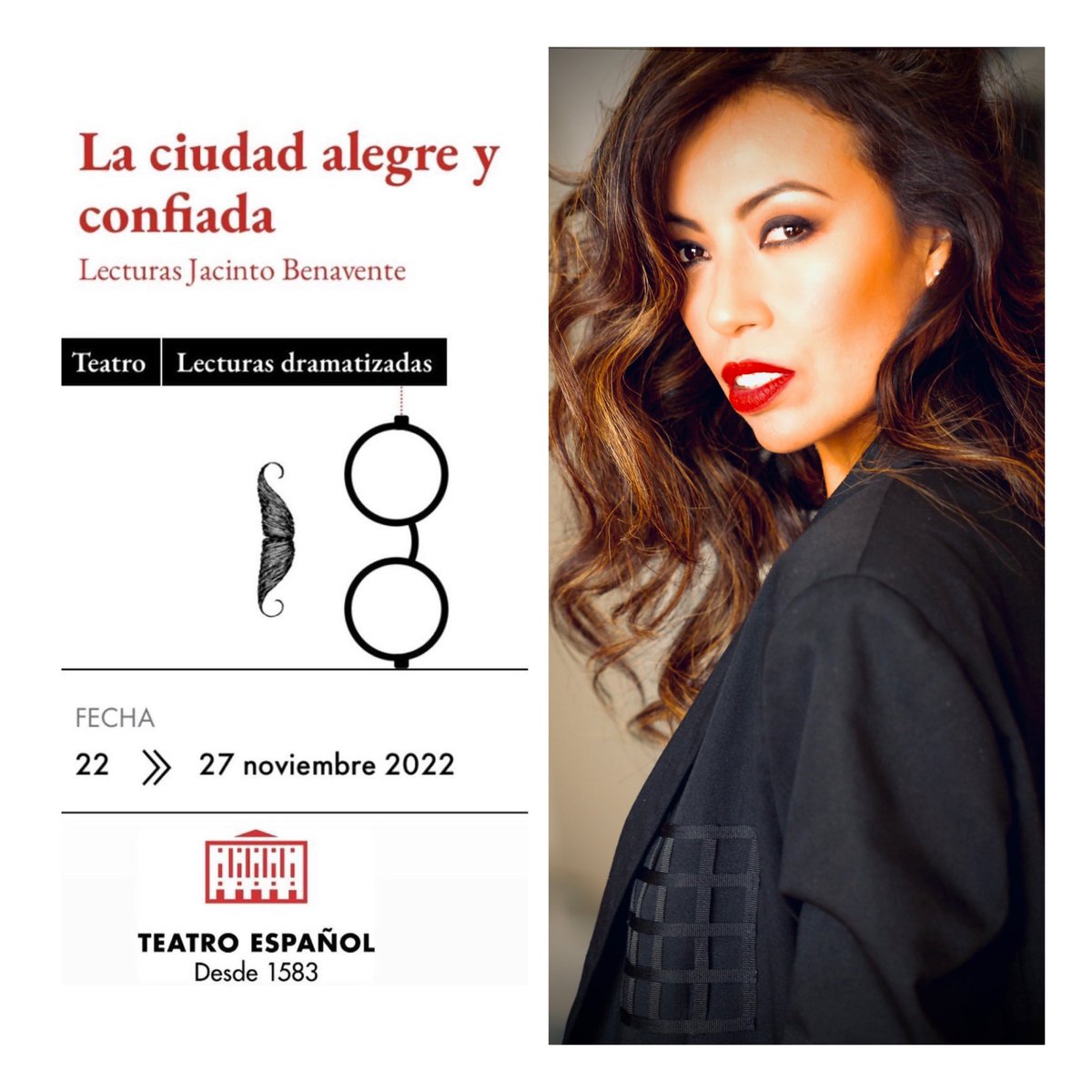 KarinaMoscol's tweet photo. POLICHINELA
Uno de mis personajes de la obra #LaCiudadAlegreYconfiada ,dirección de #itxasolarrinaga
maravilla de vestuario y caracterización creadas por #taniatajadura y #lauracosar .
Hoy lista para la guerra,última función en el @TeatroEspanol ❤️🔥 https://t.co/X57Ju0QZvC