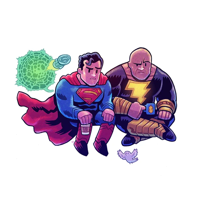 #BlackAdam we should talk. 