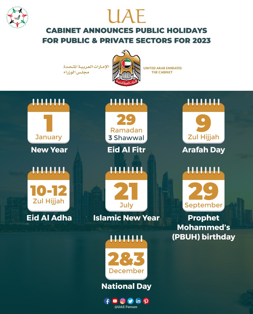 Eid Ul Fitr 2023 Uae Public Holidays