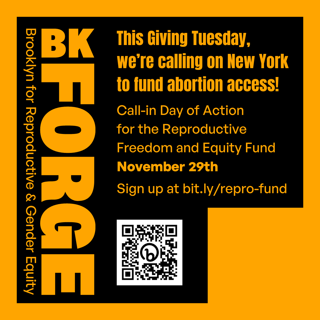 BKForgeAhead's tweet photo. Now thru Giving Tuesday, double your impact for abortion access in NY — sign up for our day of action AND tell a friend! On 11/29 we're calling @GovKathyHochul in support of @SenatorCCleare &amp; @votejgr’s Reproductive Freedom &amp; Equity Fund. RSVP &amp; share: https://t.co/cUmoQNjKuM https://t.co/lJLsRVJBrN