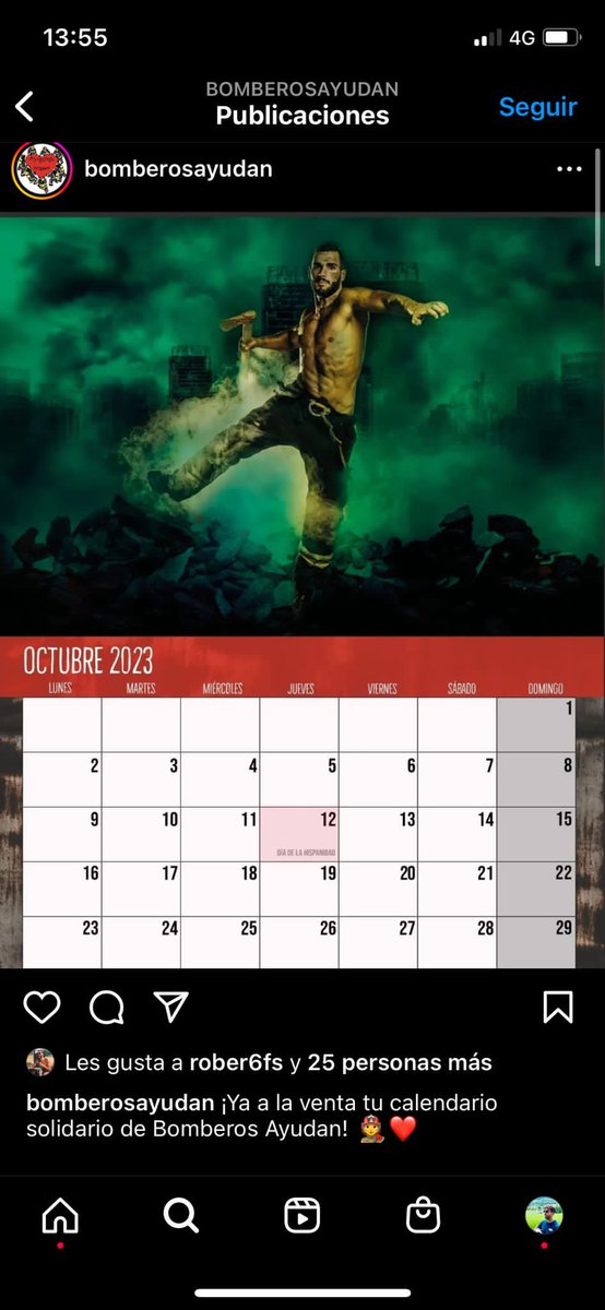Ya está a la venta nuestro calendario solidario 🧑‍🚒
Recordad que todo lo recaudado se destina a nuestros proyectos de ayuda a los que más lo necesitan.
Puedes adquirirlo ya en nuestra página web bomberosayudan.org o en nuestro local y algunos parques que os iremos avisando