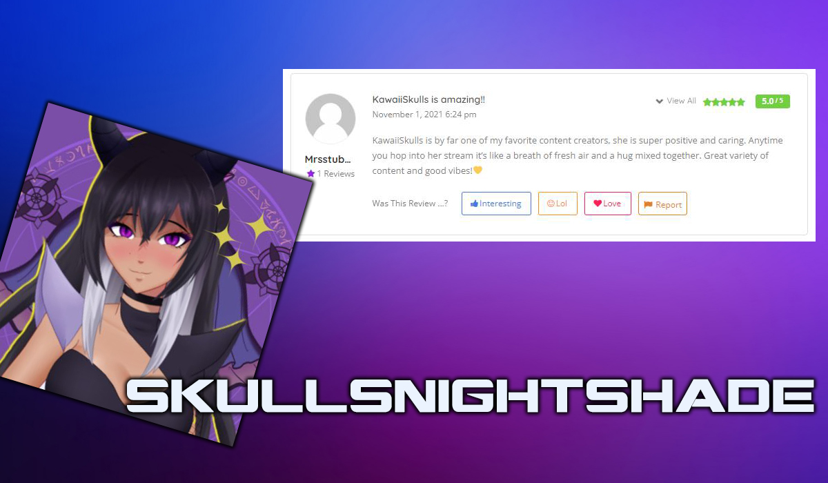 Spotlighting #Vtuber @KawaiiSkulls who is listed in our Creator Search Engine &amp; Directory!

🌟gamactica.com/streams/listin…

We are the TOP RANKED #Vtuber Directory in Google! Have you been listed?

Gamactica.com/vtubers