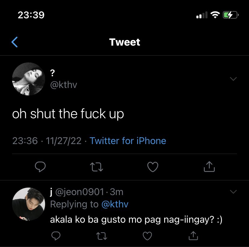 playwithvk's tweet photo. match made in hell
    an nsfw filo taekook au 

— where exes jjk and kth got back together but something happened and they just can’t keep toxicity out from their relationship https://t.co/9qrI0UueT5