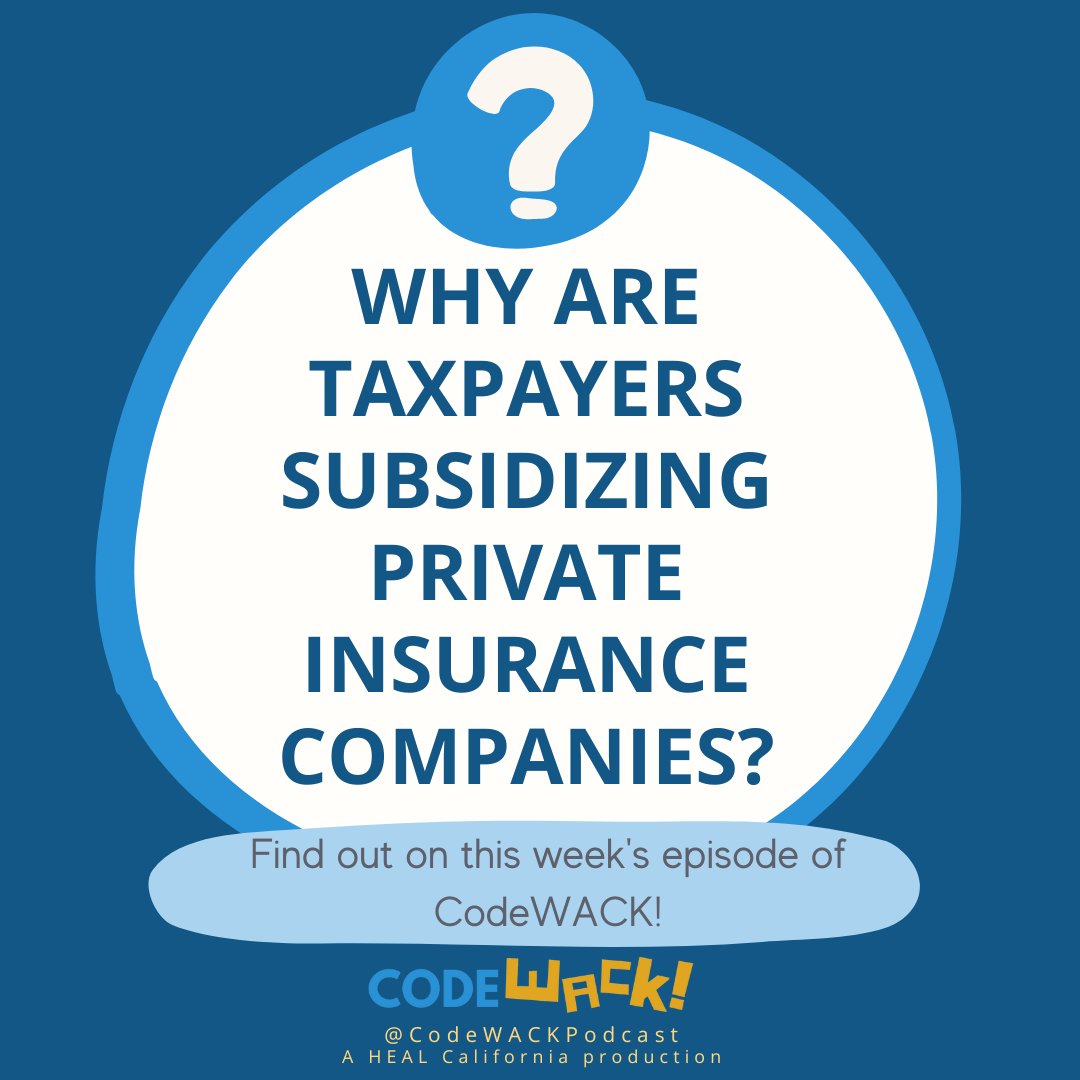 HEALCalifornia's tweet photo. President of #HealthyCaliforniaNow, a statewide coalition dedicated to winning single-payer, #MedicareforAll #MichaelLightly asks some challenging questions on the latest episode of @CodeWack! @4HealthyCA #CodeWACK! #healthcarereform
Listen now: https://t.co/2xtz9lHHI4 https://t.co/iymXlbDogk