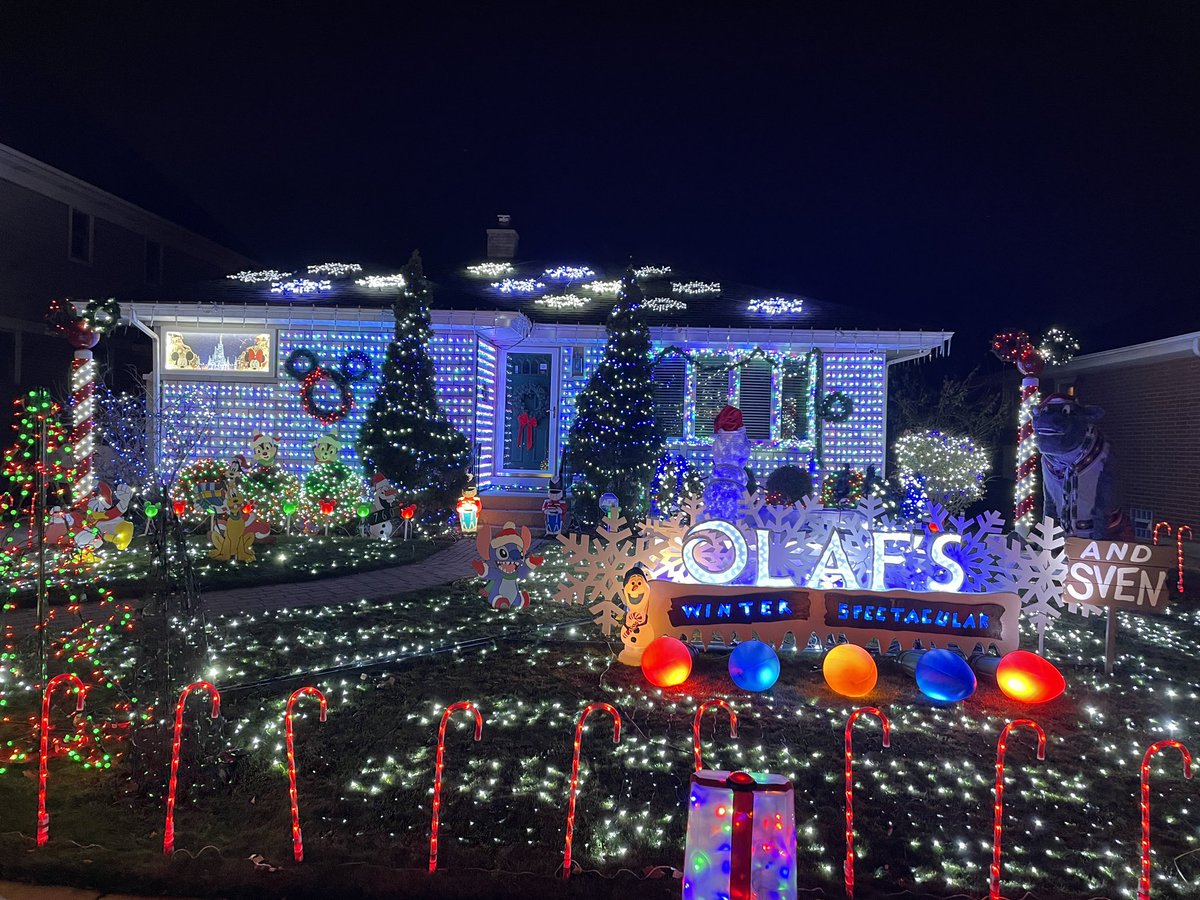 IT’S TIME!! Olaf is back &amp; today is the first day. He has a new ice rink, although he is still working out some skating kinks. Shows start @ 5:00 and run on the hour and half hour with the last show starting @ 9:30 on Sundays through Thursdays &amp; @ 10:00 on Fridays and Saturdays.