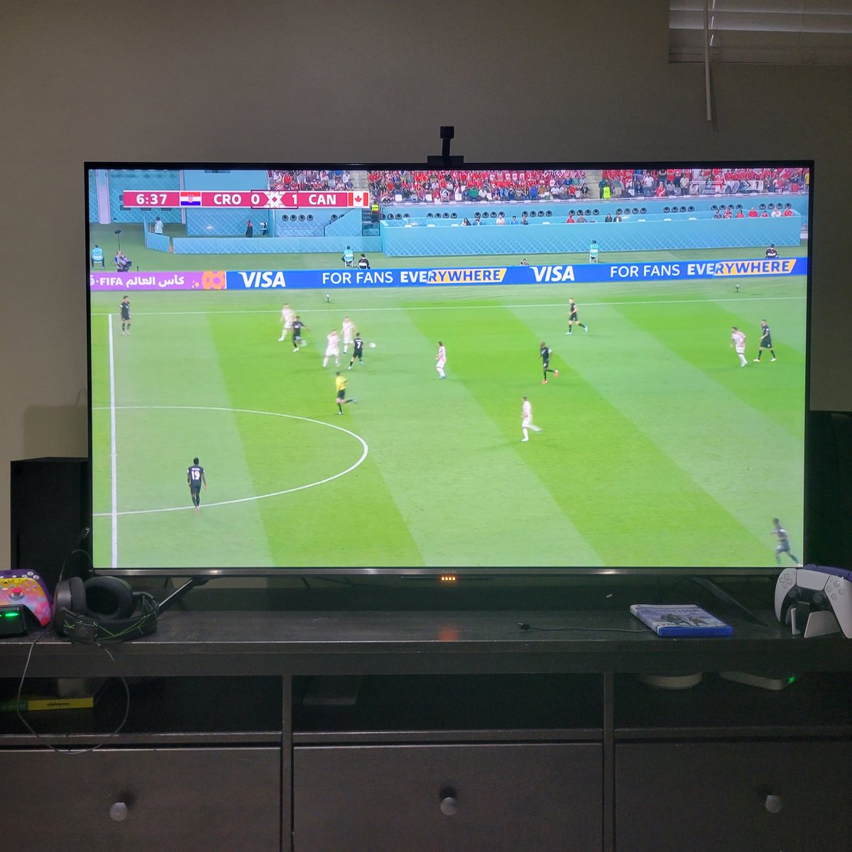 GTM618's tweet photo. #TeamCanada #TeamHisense Let's Go...... #WorldCup2022 making history https://t.co/uzsgviyQ04