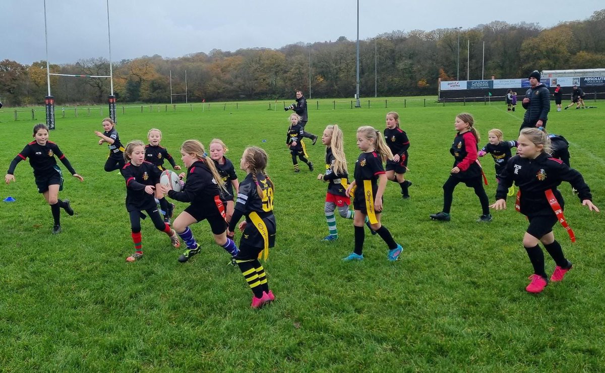 dragonsdunvant's tweet photo. What a day! U12s at Finals’ Day and our U11s, U9s &amp; U7s welcomed @StradeySospans @NeathPanthers @WestSwanseahawk to Dunvant for some final games before the winter break. Some fantastic rugby on show from all! @DunvantRFC @sarahjonesyx 💚❤️🏉 https://t.co/JU6AwYDo5m