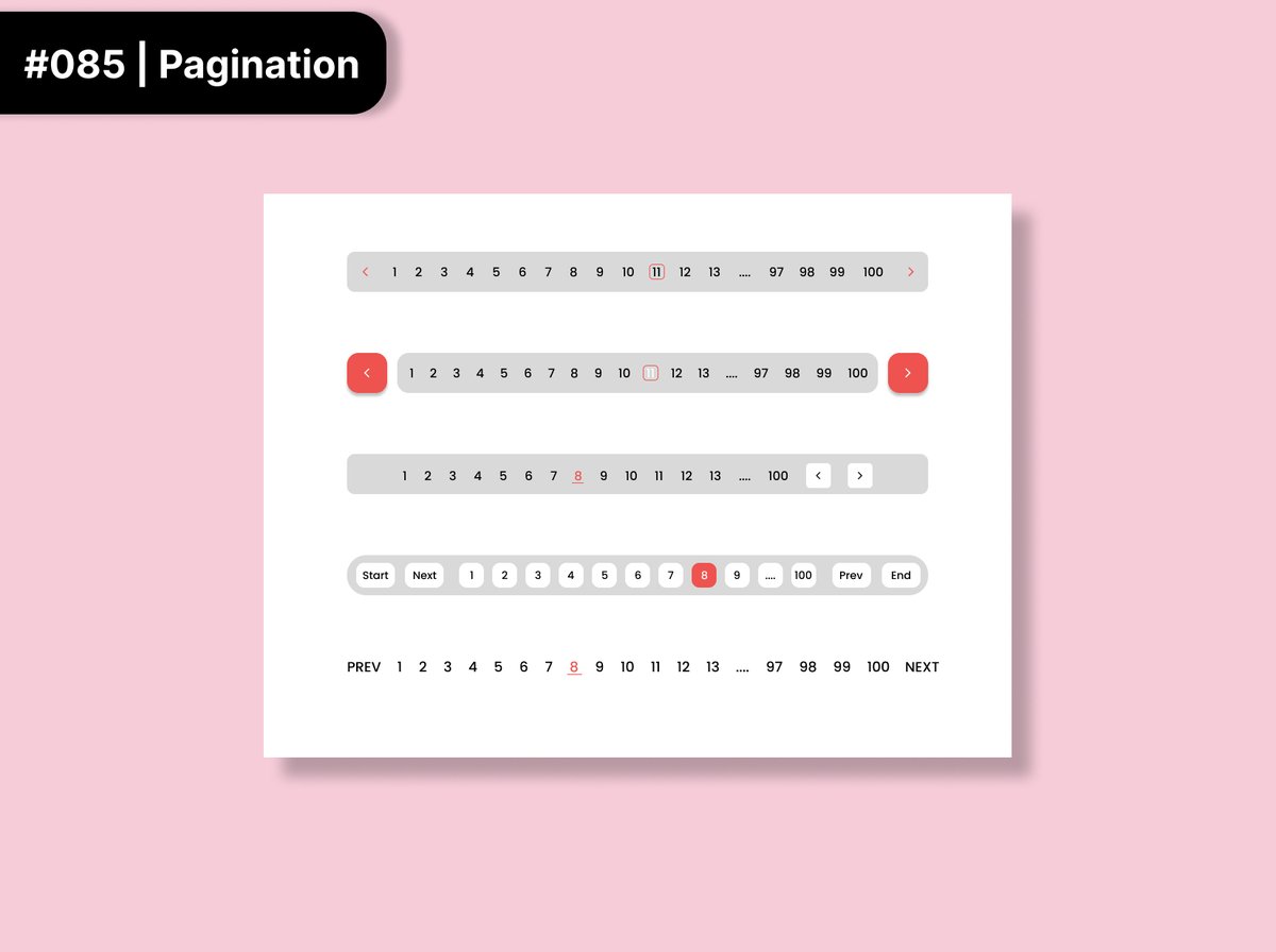javiedumor's tweet photo. Top story: @j_gracious231: 'Day 085: Design Pagination.
#DAILYUI
#DAILYUICHALLENGE
#FIGMA
#FIGMADESIGN
#ui #ux #uiux #uiuxdesign #uitrends #figma #figmadesign #productdesign #menintech #userinterface #design #webdes⦠https://t.co/yRD5kDgRH0, see more https://t.co/sjJ1znRpPQ