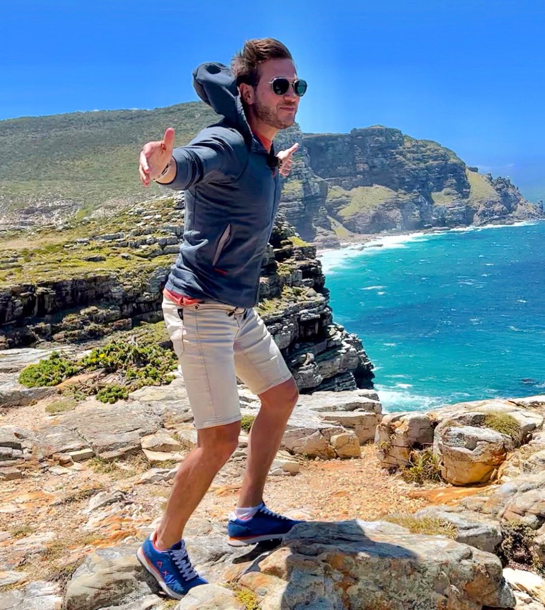 LudovicDaxhelet's tweet photo. J’avais l’espoir d’arriver au bout du bout… 😜 #Espérance #capedebonneesperance #capofgoodhope #southafrica #soonontv #tvshow https://t.co/hdRTeAvEjT