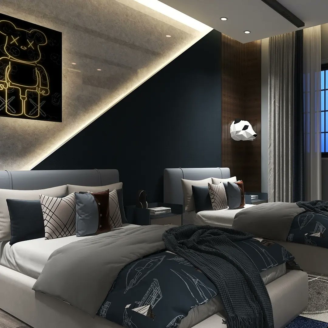 tokaa784's tweet photo. Boys Bedroom 
#interiordecorating #interiors #bedroom  #luxuryinteriors #luxurylifestyle #luxuryhomes #homeinterior #homedecor #homedecoration #homeideas #modernclassic #moderndesign #3dmodeling #3dmax #designer #interiorstyling #interiordesigner #interiorstyle #blueandgrey https://t.co/QtOkQ7Plfa