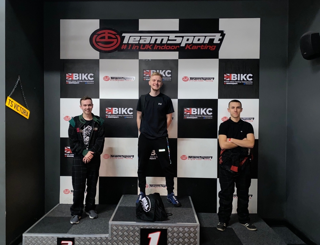 SalfordRacing's tweet photo. Salford Racing were getting their inner F1 drivers on during our recent Go-Karting Social at @karting 

There were some laughs, crashes, and the all-important podium at the end. 

#social #f1 #podium #fun #teamsportkarting #gokarting https://t.co/6e6gm4Kf7Z