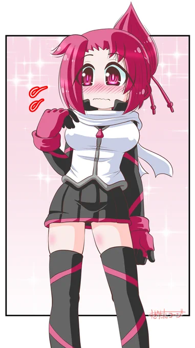 いいニーハイの日のりんさん#ケムリクサ #ケムリクサファンアート #いいニーハイの日 