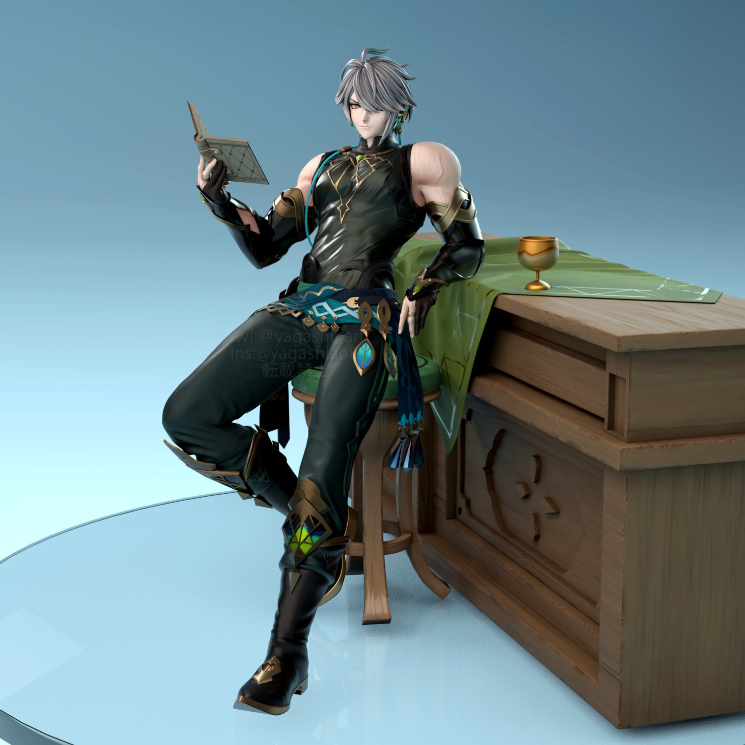 アルハイゼン ガレージキット フィギュア Amazon.co.jp: 原神 アルハイゼン フィギュア ガレージキット A.S