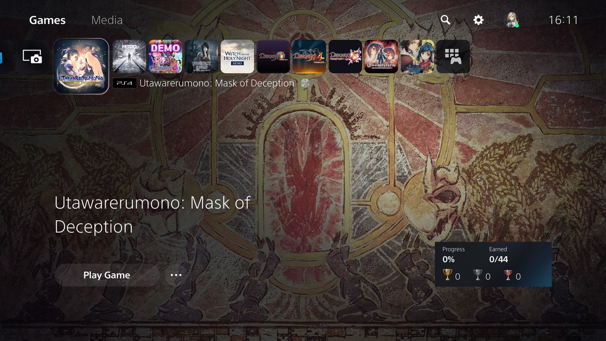 Susperiumking's tweet photo. #PS5Share #Utawarerumono #MaskOfDeception I begins \(^.^)/ 🥰🥳😋 https://t.co/f9qriBmKgF