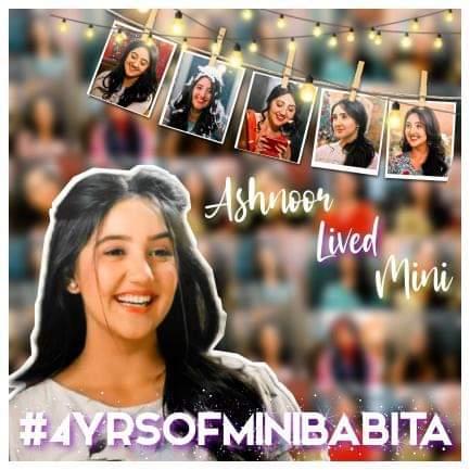 MiNeil_SouNoor's tweet photo. A name which has become an emotion for us as we have felt her journey throughout. Mini was and is the most powerful character and this couldn't have been possible without your amazing talent @ashnoorkaur03 Thank you for being our Mini✨♥️
#4YrsofMiniBabita
Ashnoor Lived Mini https://t.co/w2Q41vC2as