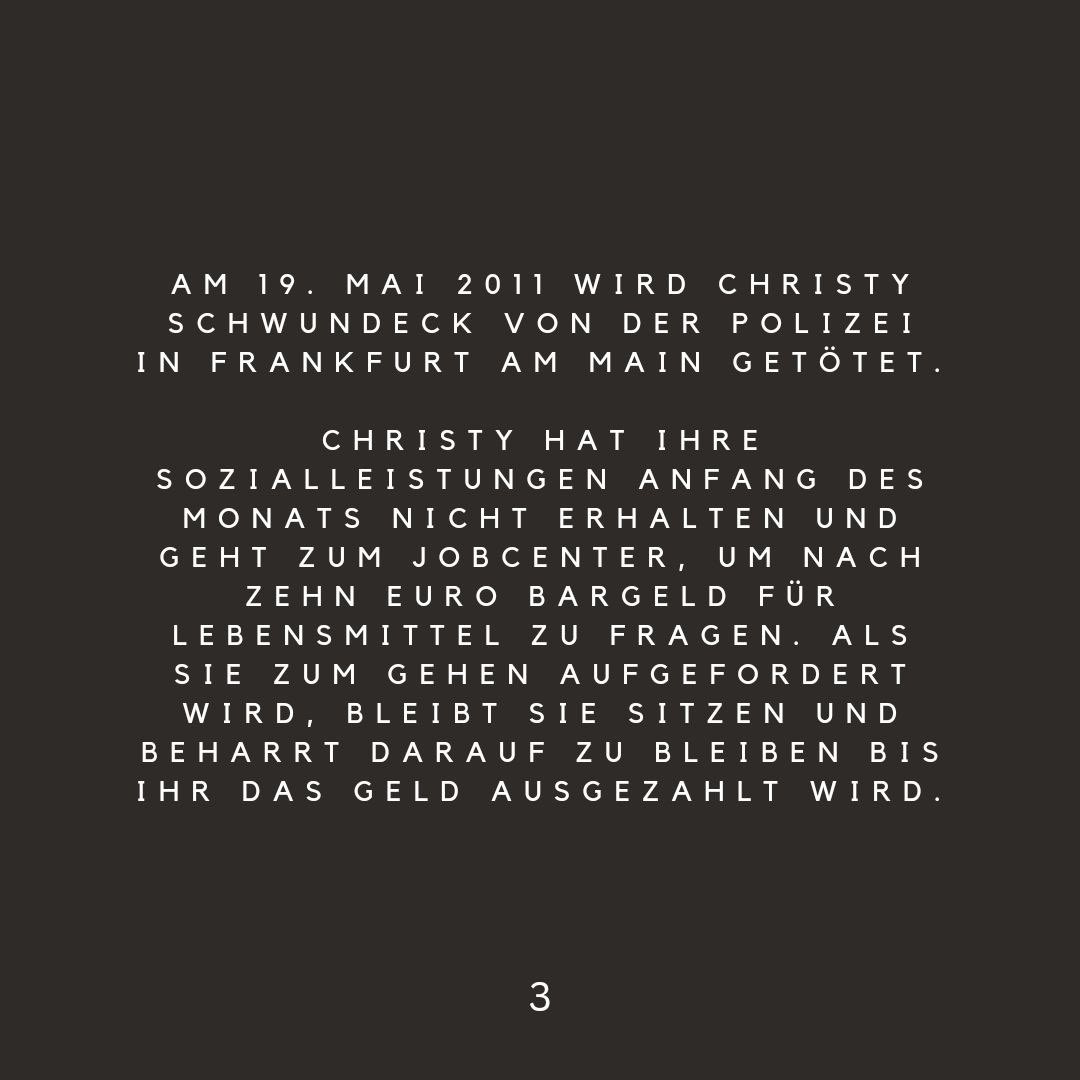FlintaKtion's tweet photo. One struggle, one fight! ✊✊✊ 

In remembrance of Christy Schwundeck - 
Killed due to economic, racist, and sexist violence in May 19th 2011. #flintaunited #keineweniger #keinvergebenkeinvergessen https://t.co/KGhE3Gjd7V